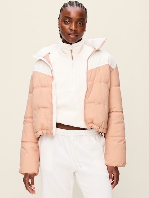 VESTE REMBOURRÉE HYDRORÉSISTANTE AUX COULEURS CONTRASTÉES