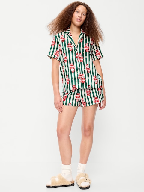 SHORT DE PYJAMA EN FLANELLE POUR FEMME