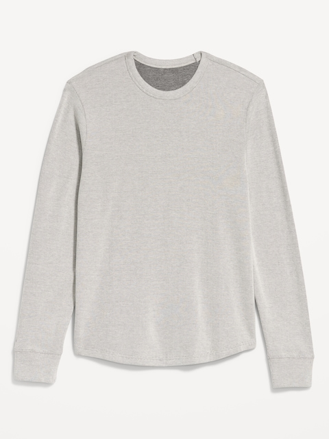 Long-Sleeve Ribbed T-Shirt