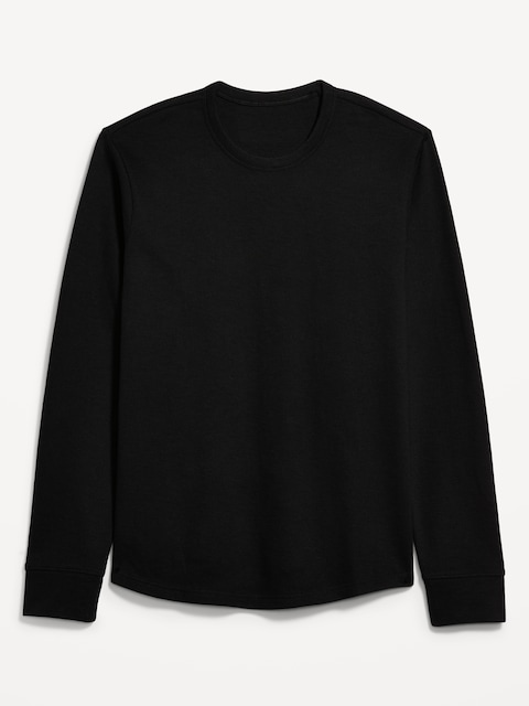 Long-Sleeve Ribbed T-Shirt