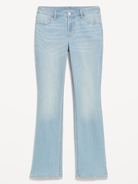 Curvy Mid-Rise Wow Boot-Cut Jeans