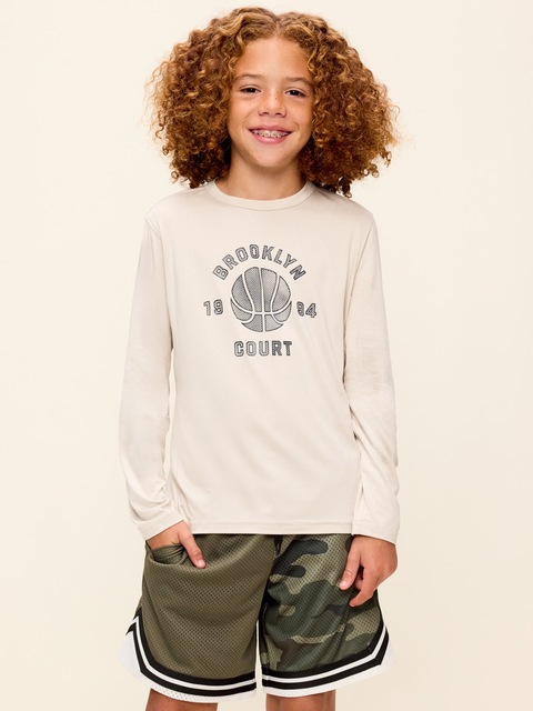 T-SHIRT PERFORMANCE NUAGESPORT À MANCHES LONGUES POUR GARÇON