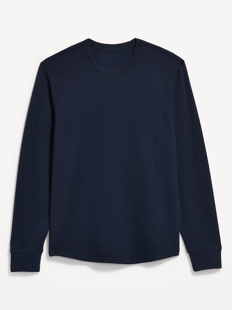 Long-Sleeve Ribbed T-Shirt