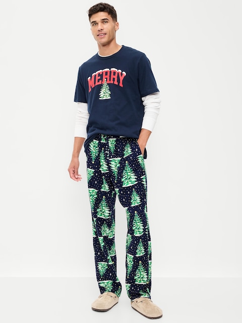 Flannel Pajama Pants for Men