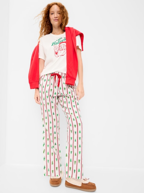 PANTALON DE PYJAMA EN FLANELLE POUR FEMME
