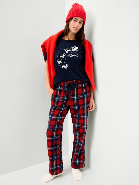 PANTALON DE PYJAMA EN FLANELLE