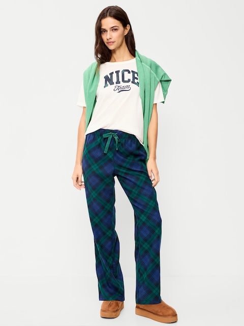 PANTALON DE PYJAMA EN FLANELLE POUR FEMME