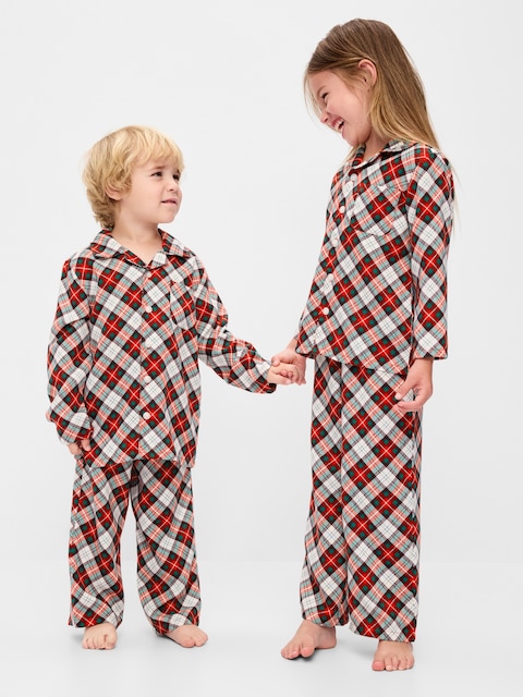 PYJAMA EN FLANELLE UNISEXE POUR TOUT-PETIT