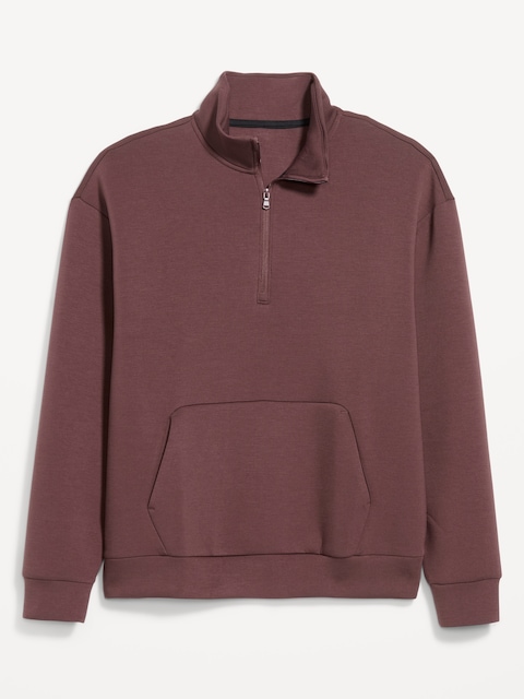 Bounce Fleece Oversized Half-Zip Pullover