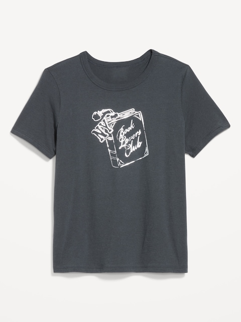 EveryWear Crew-Neck Graphic T-Shirt