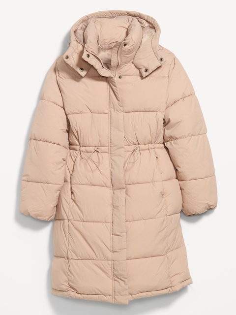 Long Puffer Parka Jacket