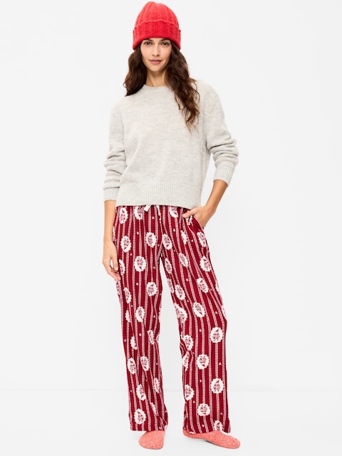 PANTALON DE PYJAMA EN FLANELLE POUR FEMME