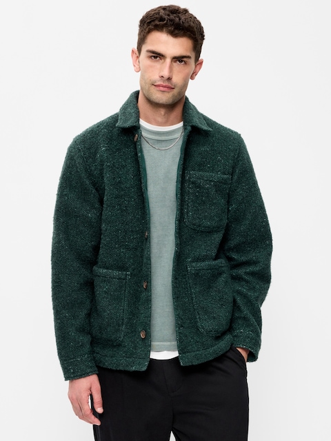 Wool-Blend Chore Jacket