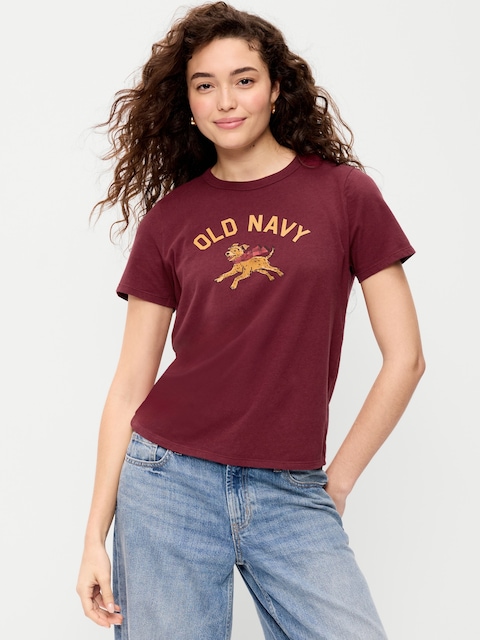 EveryWear Crew-Neck Graphic T-Shirt